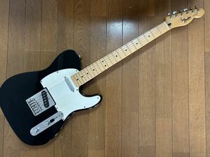 [GT]Fender Telecaster フェンダー・テレキャスター BLK オクターブ・弦高調整がしやすいサドル独立タイプ ヴィンテージライクなルックス!