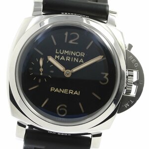 パネライ PANERAI PAM00422 ルミノール マリーナ1950 3デイズ スモールセコンド 手巻き メンズ 良品 _753458【ev10】