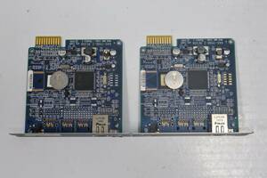 G3930 Y 【2個セット】【AP9630FJ】&【APC AP9630J】Network Management Card2 ネットワークマネジメントカード2