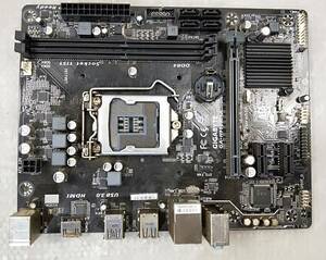 【中古パーツ】BIOS確認のみ、GIGABYTE GA-H110M-A マザーボード ＩＯパネル付 LGA1151 ■MB2338