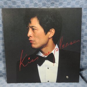 VA309●734/矢沢永吉「キス・ミー・プリーズ」LP(アナログ盤)