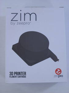 A【新品/未使用/未開封/WHITE・白】zim by zeepro 3Dプリンター フィラメント カートリッジ REFILLABLE CARTRIDGE WHITE PLA FILAMENT