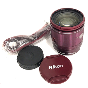 1円 Nikon 1 NIKKOR 10-100mm 1:4-5.6 VR 一眼 オートフォーカス カメラ レンズ 光学機器 C241600