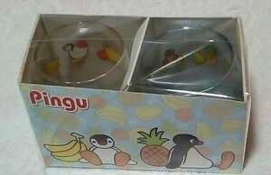 PINGUとミスドのコラボグラス2点セット景品用非売品