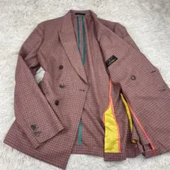 【美品】PaulSmith ポールスミス 現行タグ ダブル テーラードジャケット