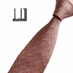 dunhill ネクタイ ロゴマーク パターン柄 ダンヒル USED 中古 m288