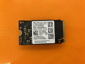 SAMSUNG m.2 128GB SSD 2242 PCIe NVMe MZ-ALQ1280 フォーマット済 98416