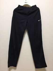 USA古着 NIKE ナイキ ジャージパンツ トラックパンツ S 黒