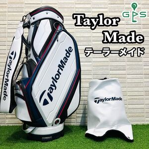 TaylorMade テーラーメイド キャディバッグ 本格ツアーモデル　ゴルフバッグ キャディバック ホワイト　高級