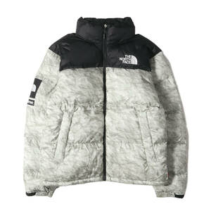 Supreme シュプリーム ジャケット サイズ:M THE NORTH FACE ペーパープリント ヌプシ ダウンジャケット (Paper Print Nuptse Jacket)