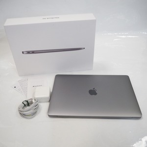 Th571561 アップル ノートパソコン MacBook Air (M1 2020) MGN63J/A A2337 13.3インチ 8GB SSD256GB スペースグレイ Apple 美品・ 中古