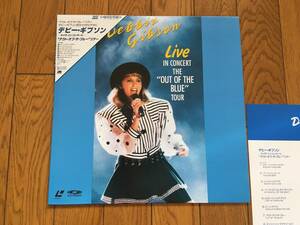 ★LD デビー・ギブソンのライヴ盤！DEBBIE GIBSON／LIVE　※「ロスト・イン・ユア・アイズ」も収録　1989年