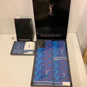 10-122 YSL サンローラン ギフト タオル バスタオル フェイスタオル タオルケット スポーツタオルスカーフ タオルチーフ セット