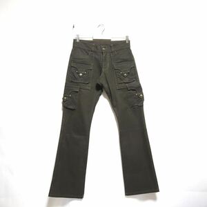 希少【Tornado Mart トルネードマート】Y2K archive/stretch cargo pants/ストレッチ カーゴパンツ/デニム パンツ