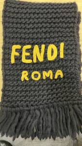 【美品】フェンディ　FENDI マフラー　FXS124