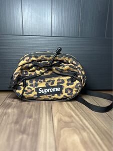 シュプリーム　supreme レオパード　ウエストバック