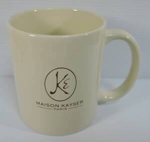 ☆Z06■MAISON　KAYSER　メゾンカイザー　マグカップ　陶器製■PARIS　未使用