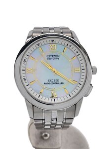 CITIZEN◆ソーラー腕時計/アナログ/SLV/SLV/H435-T008526