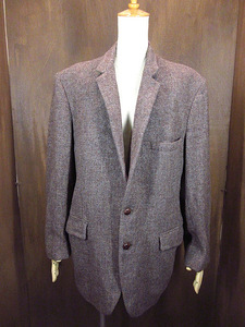 ビンテージ70’s●Harris Tweed 2Bツイードテーラードジャケット●210108n6-m-jk-tlハリスツイードウールブレザー古着上着アウターメンズ