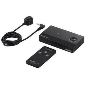 0622-10 短期展示品 バッファロー HDMI 切替器 3入力1出力 リモコン付 Nintendo Switch / PS4 / PS5 BSAK302