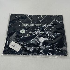 ★BN2649● EMPORIO ARMANI エンポリオアルマーニ トートバッグ エコバッグ ネイビー 未使用品