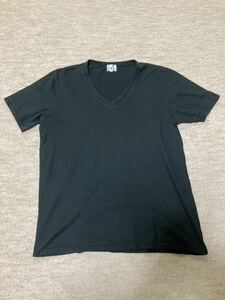 TK タケオキクチ　VネックTシャツ 黒ブラック
