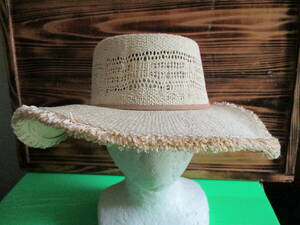 Grace＊VIGO HAT＊ツバ広＊ポークパイハット[NAT］