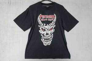 WWE/World Wrestling/半袖Tシャツ/Undertaker Phenoms Death Crew/前後プリント/黒/ブラック/Lサイズ(8/21R)