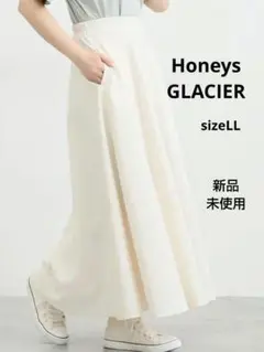 GLACIER ボトムスフレアスカートAラインロング