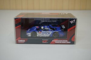 K165-65　☆未使用・保管品☆　エブロ　EBBRO　ミニカー　1/43 ホンダ　NSX　SUPER　GT500　EPSON　NSX　同梱可♪