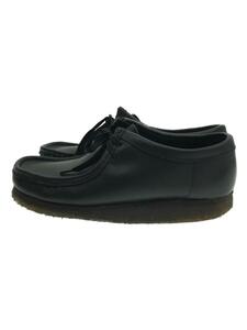 Clarks◆チャッカブーツ/7M/BLK/レザー/26037981