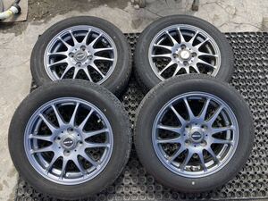 GYLE 155/65R14 4.5J +43 PCD100 アルミホイール4本セット