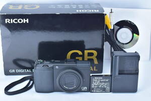 ★超極上美品・元箱付き★リコー RICOH GR DIGITAL III コンパクトデジタルカメラ コンデジ★付属品満載！バッテリー・充電器付き★