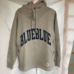  BLUE BLUE × RUSSELL ATHLETIC スウェット パーカー サイズM アメカジ warehouse two moon buzz rickson