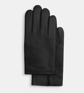 2025ss　日本未発売　COACH Leather Tech Gloves　 CV863　　LAから最新本物をお届け!!