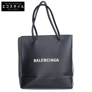 BALENCIAGA バレンシアガ 597858 ショッピング トートバッグ XXS ブラック レディース