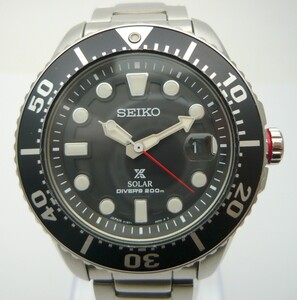 1000円スタート 腕時計 SEIKO セイコー プロスペックス V157-0BT0 ソーラー DIVER