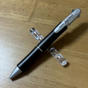 新品 廃盤 PILOT パイロット JUSTMEET ジャストミート ボールペン シャーペン 2+1 0.5mm ダークブラウン 木軸 BKHJ-1SK-DBN