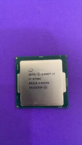 Intel CPU Core i7 6700K LGA【中古】CPU