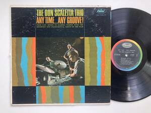 US THE DON SCALETTA TRIO/ANY TIME... ANY GROOVE! / CAPITOL ST-2204