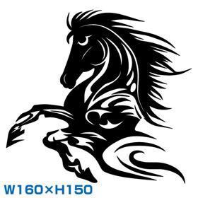 カッティングステッカーカッティングシールトライバルtribalタトゥーtattooデカールhorse馬JRA競馬ペガサスPegasusユニコーンunicorn洋彫