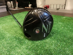 ★超かっこいい新品スチール　NS950 DR用のSシャフトドライバー SRIXON スリクソン Z745 ドライバー 9,5度可変 44,75in　D6 NSスチール 2