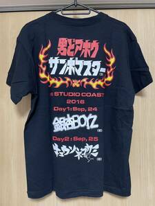 サンボマスター 男どアホウ 銀杏BOYZ キュウソネコカミ Tシャツ Mサイズ 峯田和伸 銀杏ボーイズ