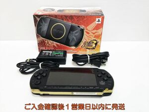 【1円】PSP 本体 モンスターハンターポータブル 3rd ハンターズモデル PSP-3000 バッテリーなし 未検品ジャンク H05-637yk/F3