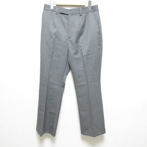 未使用 24SS ColPierrot コルピエロ WOOL GABARDINE TIGHT FLARE センタープレス パンツ サイズ40 グレー ◆