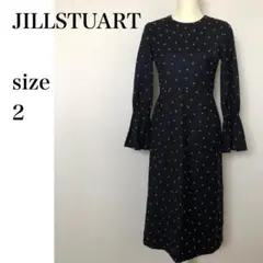 【美品】JILLSTUART　ジル・スチュアート　ワンピース　Mサイズ　ドット