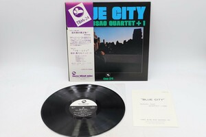 LP レコード 鈴木勲 BLUE CITY ブルー・シティ 帯付き TBM-24 菅野邦彦 渡辺香津美(A4055)