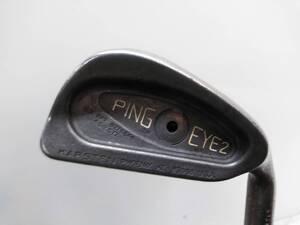 送料無料 単品 PING EYE2 ドライビングアイアン 1番 黒目 リシャフト品 mizuno TN (S) カーボンシャフト 約103cmピン アイ2 [1124-12] @140