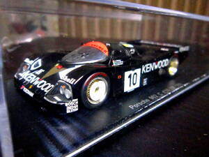  スパーク 1/43 ポルシェ 962 C n°10 LM /1986 ★KENWODO