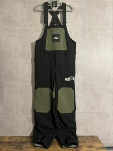 HELLOID SOFTSHELL BIB PANTS OLIVE Mサイズ オリーブ ソフトシェル ビブ